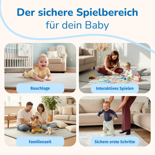 Wolkenweiche Krabbelmatte