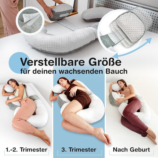 Schwangerschaftskissen C-Form