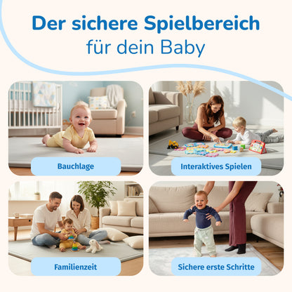 Wolkenweiche Krabbelmatte