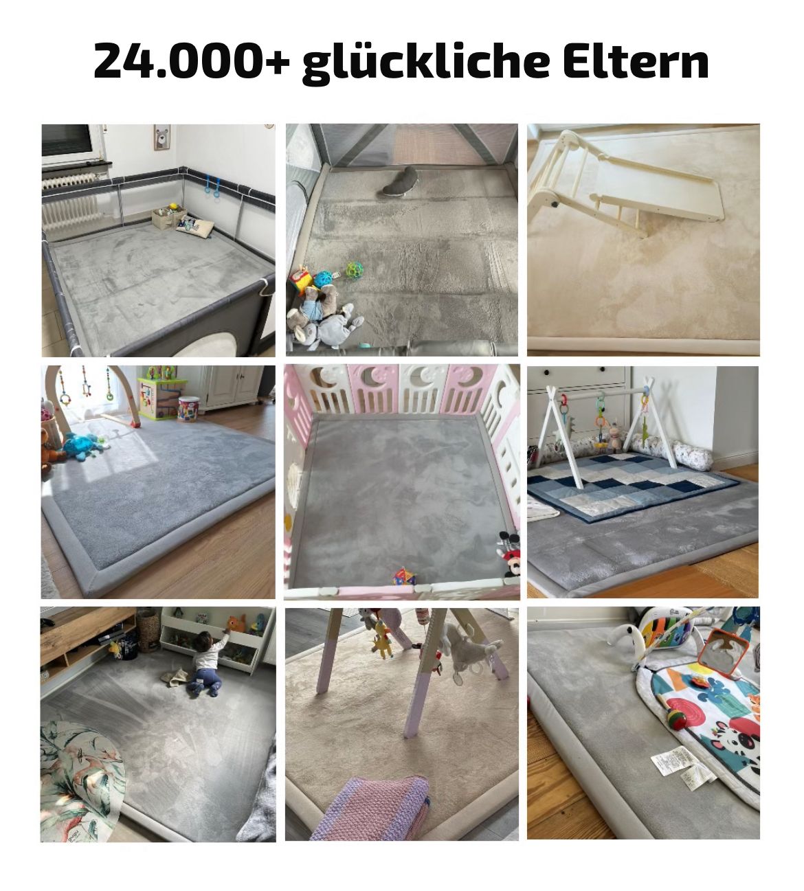 Wolkenweiche Krabbelmatte