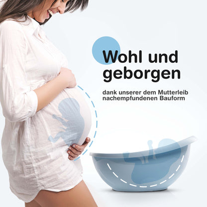 Baby Badewanne mit Badewanneneinsatz für Neugeborene