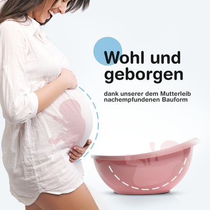 Baby Badewanne mit Badewanneneinsatz für Neugeborene