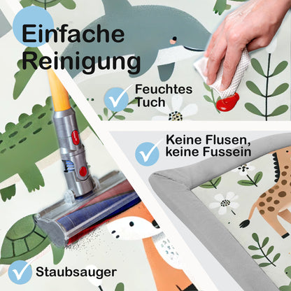 Wolkenweiche rutschfeste Krabbelmatte